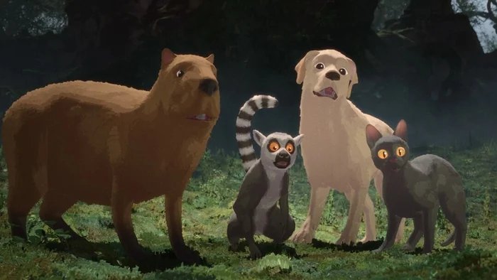 Carried Away with the Current (review of the cartoon The Current) - My, Review, Cartoons, Movie review, I advise you to look, cat, Recommendations, Flow, Longpost