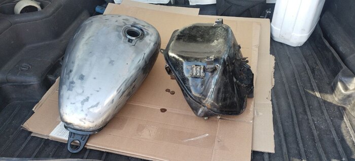 Баки после сварщика.