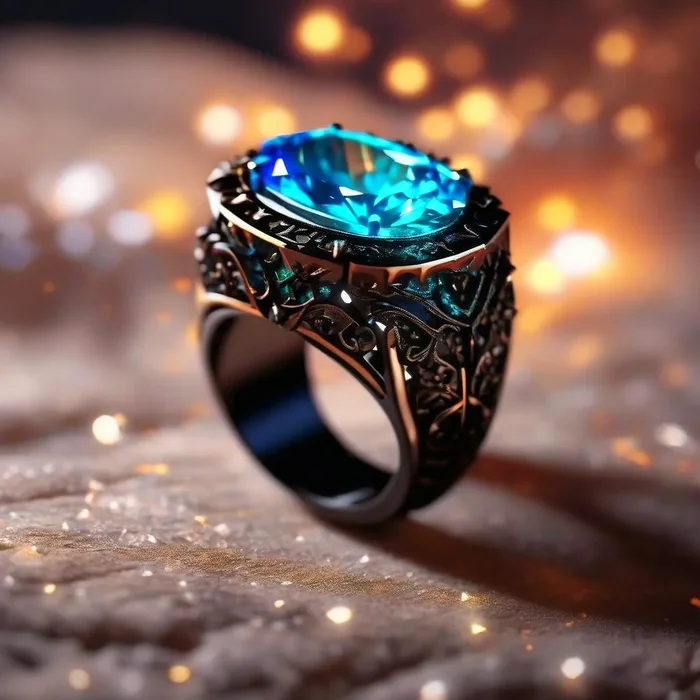 Precious rings - My, Art, Neural network art, Artificial Intelligence, 3D, Neural Networks, Generated, Stable diffusion, Ring, Gems, Jewelry, Jewelry, Decoration, Fantasy, Ring, Longpost