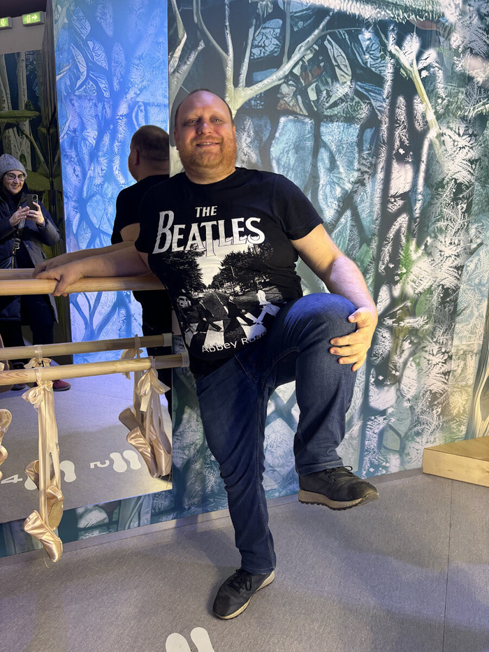 Спустя месяц, как начал снижать вес!