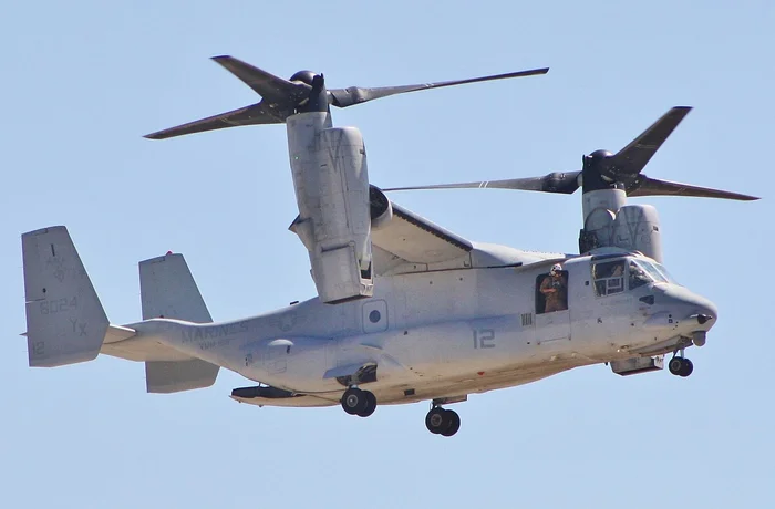 V-22 Osprey Авиация, Вертолет, Мат, Длиннопост