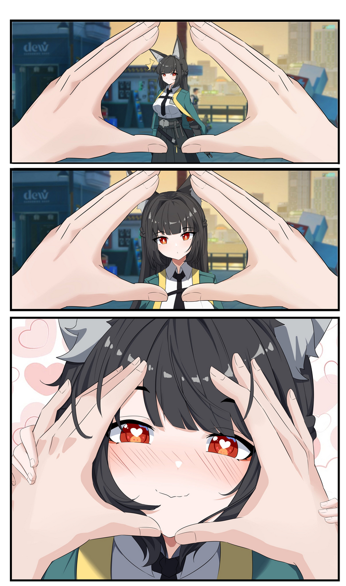 Miyabi Zenless Zone Zero, Hoshimi Miyabi (zzz), , , , Anime Art, , Animal Ears
