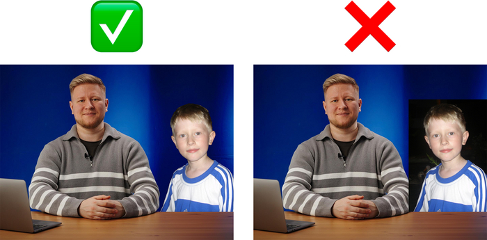 Результат будет лучше, если отделить фон