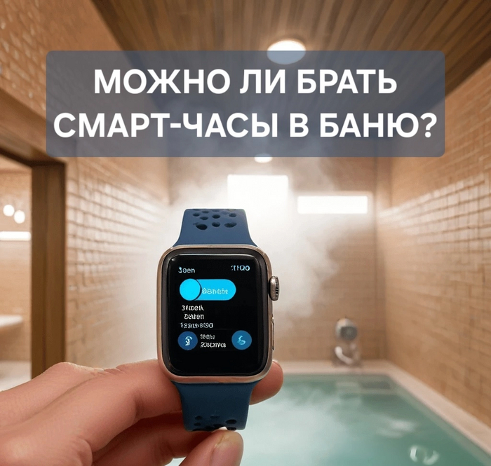 Можно ли брать смарт часы в баню?