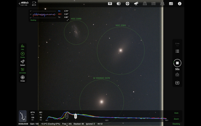    .   NGC 3379, NGC 3384, NGC 3389   , , ,  , , 