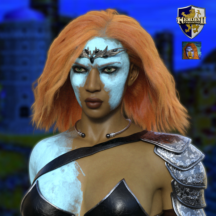  Might and magic, Daz3dstudio,    , Homm II