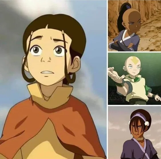 Ovotar - Toph Beifong, Avatar: The Legend of Aang, Aang, Sokka, Qatar, Mat