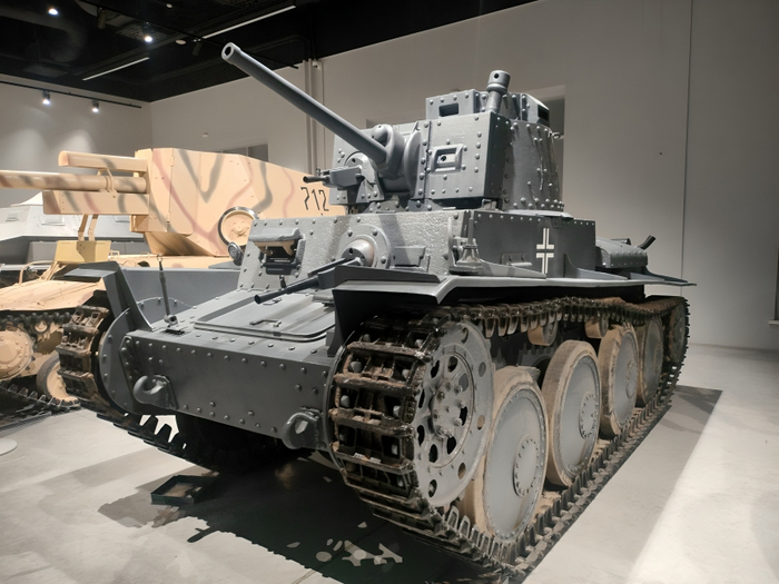 Танк LT vz. 38 в музее Военной техники г. Верхняя Пышма