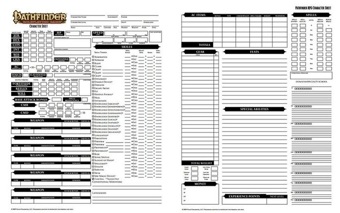 -   D&D, Pathfinder,   , -, , 