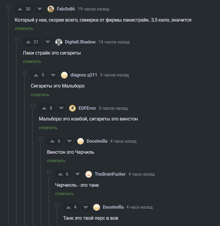 ,   )