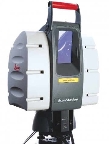 Leica ScanStation. По габаритам он был размером с пивную кегу. И весил 16кг. Его постоянно нужно было поднимать на штатив и опускать с него.