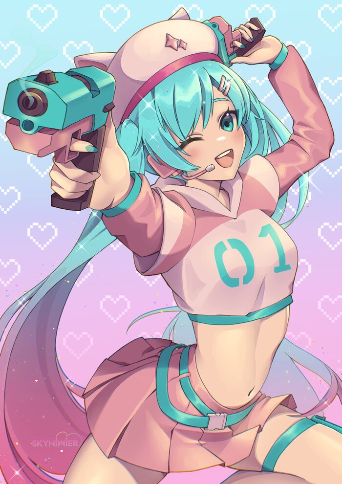 Hatsune Miku #211 , Anime Art, Hatsune Miku, Fortnite, , ,  , , ,  