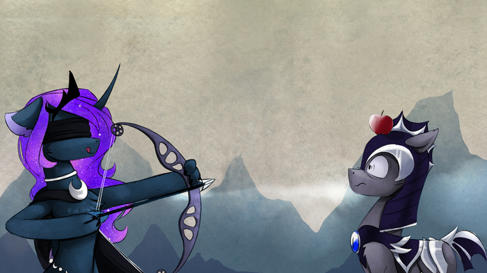    My Little Pony, Ponyart, Princess Luna, Original Character, Magnaluna