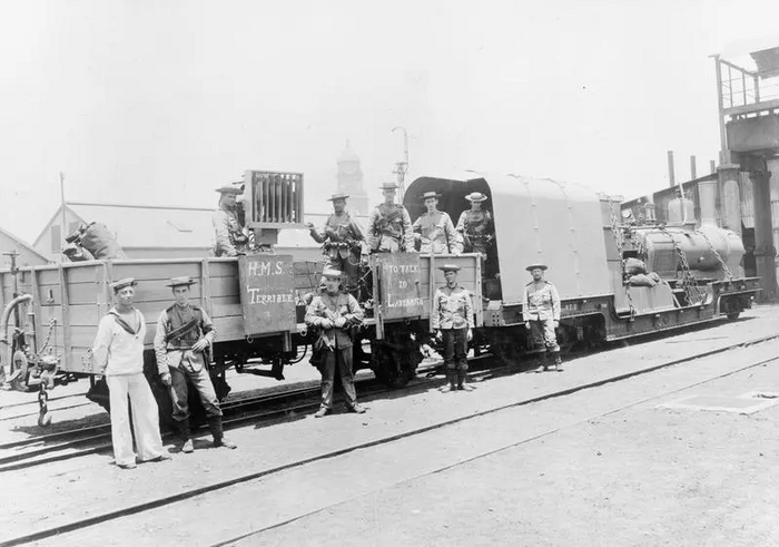          HMS Terrible, 1900. " "  .