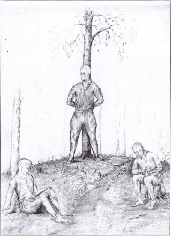 Привал после побега.