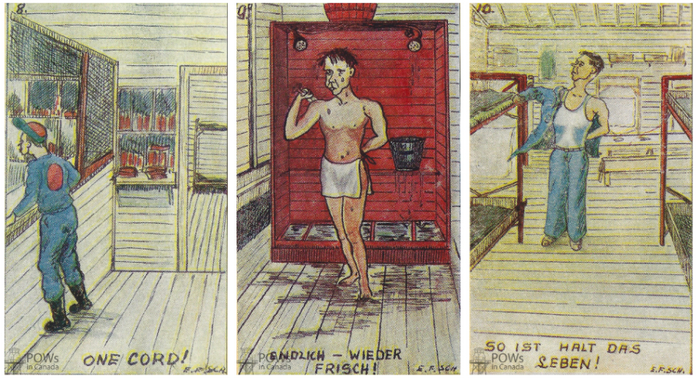 И лагерный магазинчик, и душ, и чистая пижама...