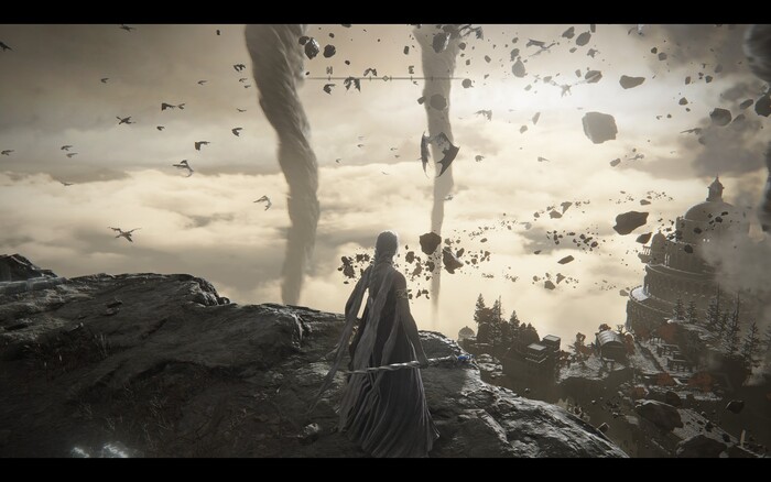 Разрушенная столица драконов. Красота!