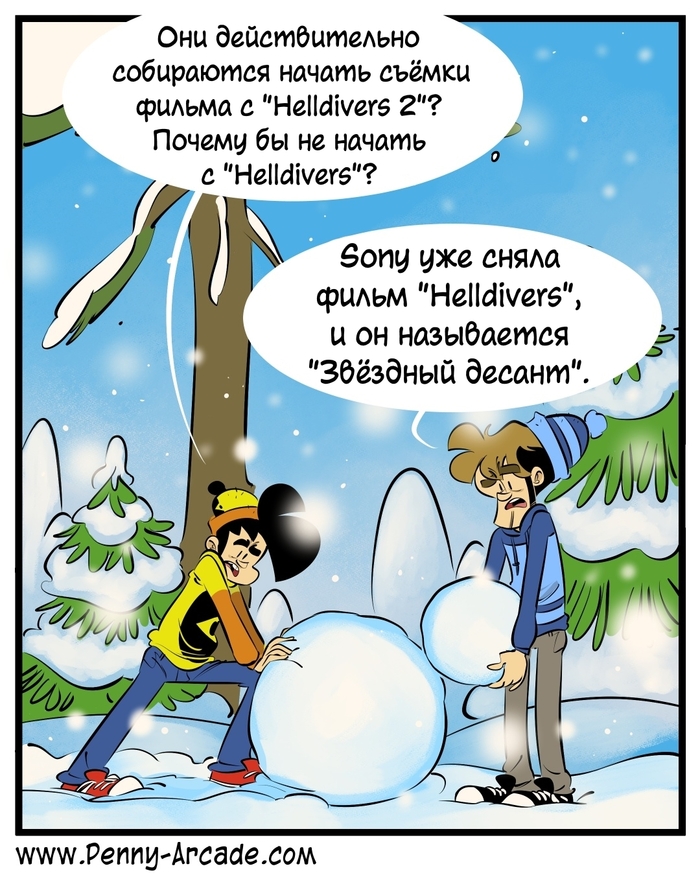 Helldivers 2    , , , Helldivers 2,  , , Sony, Penny arcade, 
