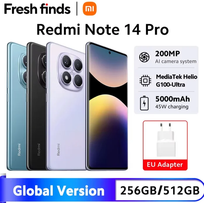 Xiaomi Redmi Note 14 Pro Smartphone - Yandex Market, AliExpress, Chinese goods, Telegram (link), Advertising, Referral link