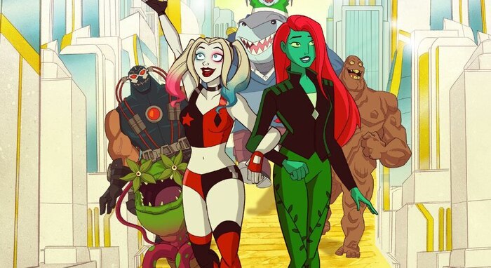 Отрывок постера пятого сезона мультсериала "Харли Квинн"