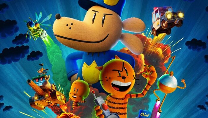 Отрывок постера мультфильма "Догмен"