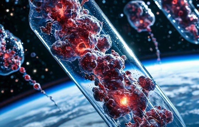 Космические стволовые клетки (художественное представление)