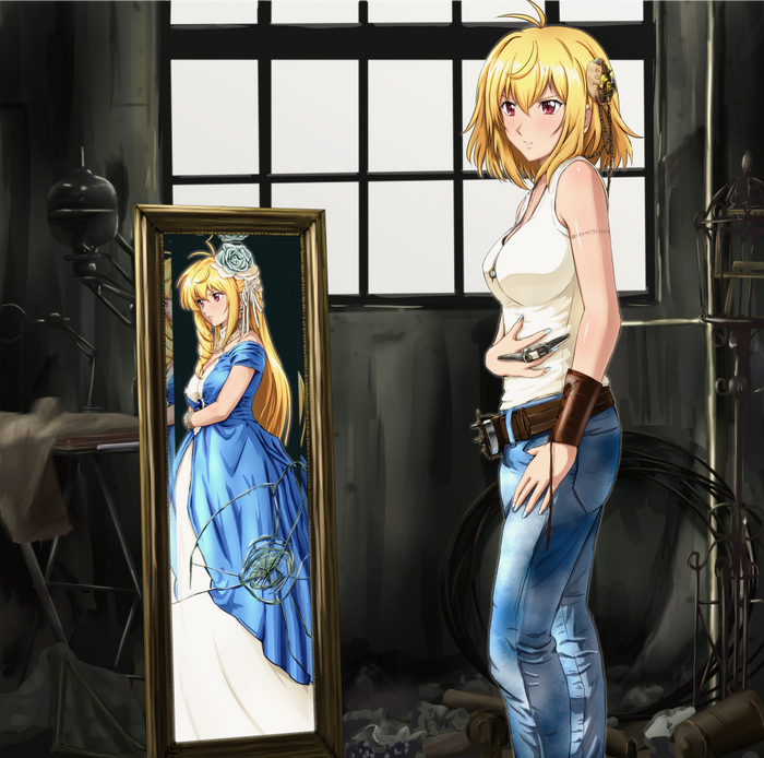Angelise , Anime Art, Cross Ange, Angelise