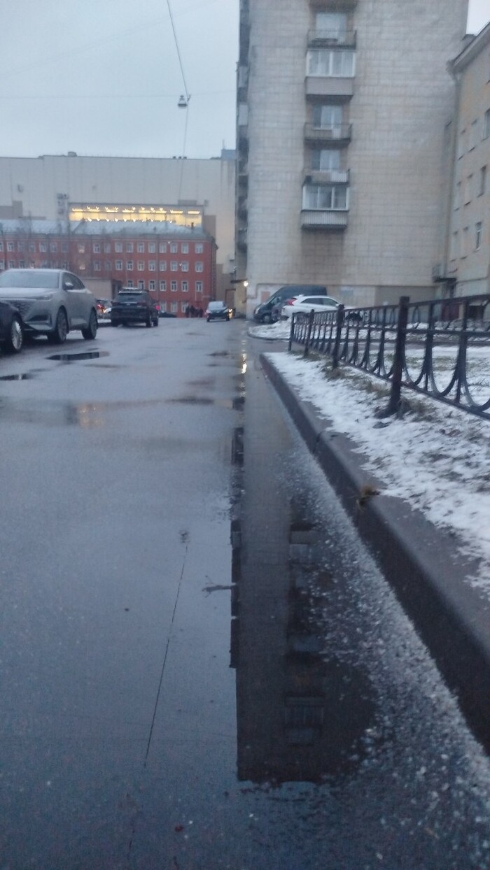 Пизанский дом, утро...