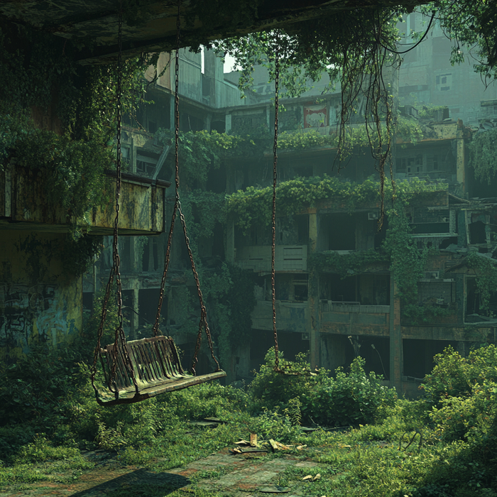 Мир после нас Киберпанк, Постапокалипсис, Будущее, Картинки, Длиннопост