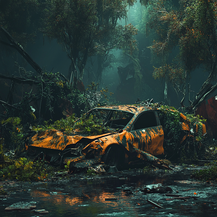 Мир после нас Киберпанк, Постапокалипсис, Будущее, Картинки, Длиннопост