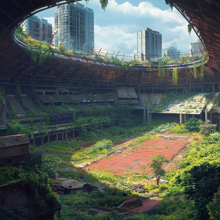 Мир после нас Киберпанк, Постапокалипсис, Будущее, Картинки, Длиннопост