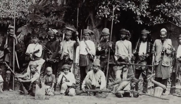 Типичные "деревенские" ополченцы Ачеха.