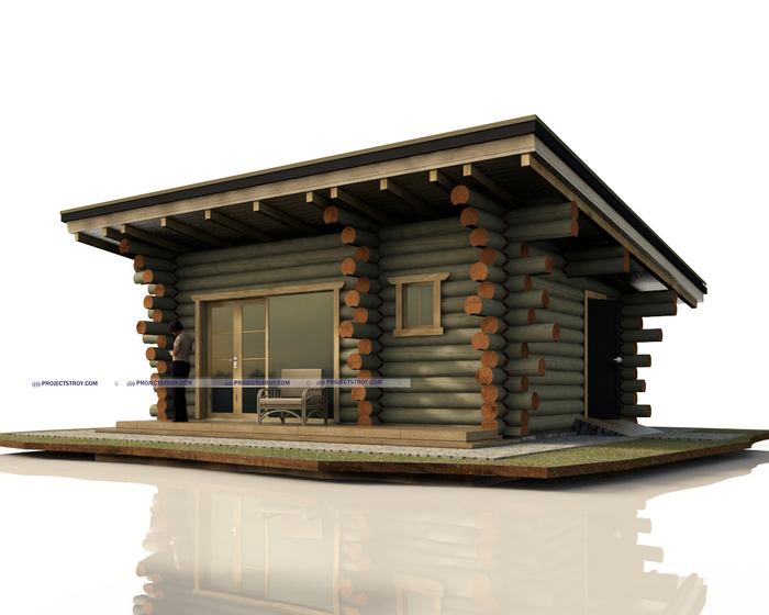 деревянные беседки из бревна