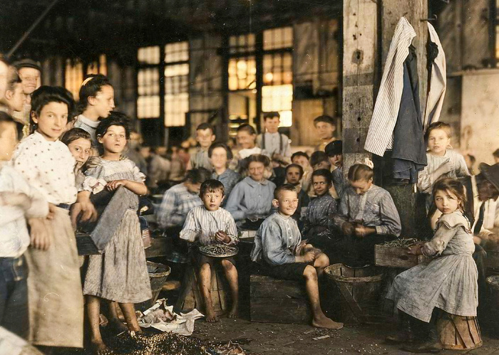 Подборка интересных и необычных фотографий из США. 20 раскрашенных фотографий ХХ века. Часть XV Старое фото, Историческое фото, Фотография, США, 20 век, Колоризация, Длиннопост