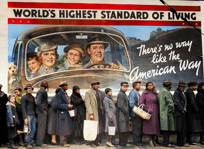 Подборка интересных и необычных фотографий из США. 20 раскрашенных фотографий ХХ века. Часть XV Старое фото, Историческое фото, Фотография, США, 20 век, Колоризация, Длиннопост