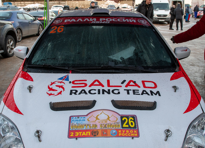 Honda Civic команды Аспорт. Экипаж Лолаев/Чудов