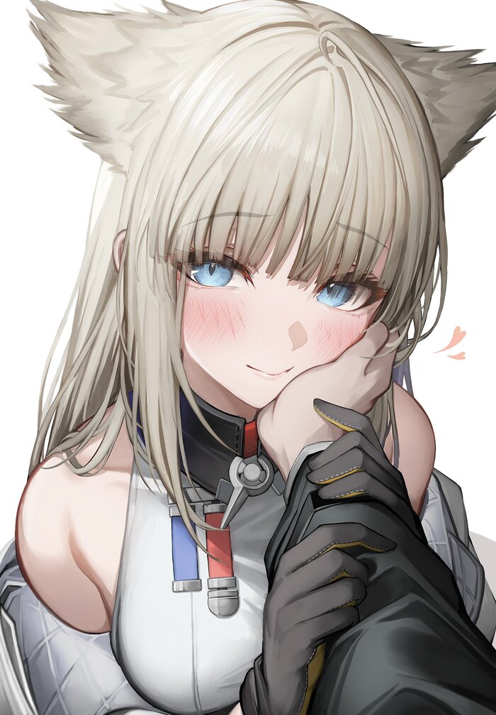  Anime Art, , Perlica (Endfield), Arknights: Endfield, Tab head, Animal Ears