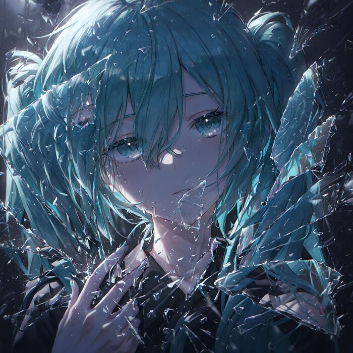    , Stable Diffusion, , Anime Art, Hatsune Miku,  ,  