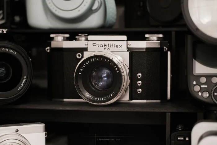 The best thing I took from the old stuff - My, Camera, Antiques, Film cameras, camera roll, Carl Zeiss, Helios-44, Collecting, Longpost