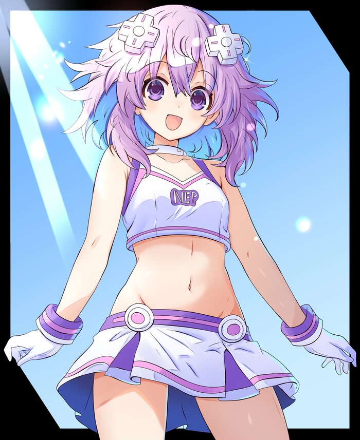 Neptune Anime Art, Hyperdimension Neptunia, Neptunia, Neptune