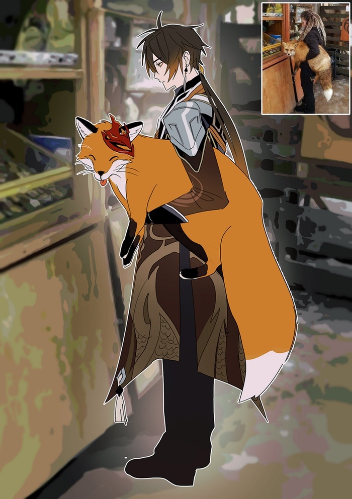 С Лисом по магазинам