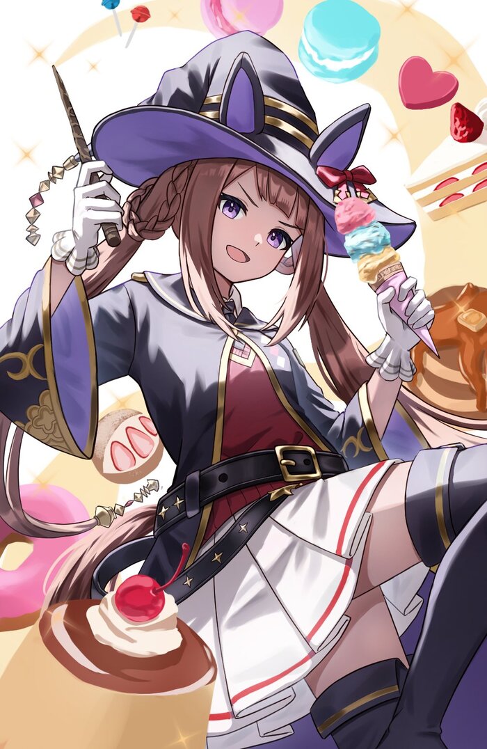 Sweep Tosho , Anime Art, Uma Musume Pretty Derby, Animal Ears, , Sweep Tosho