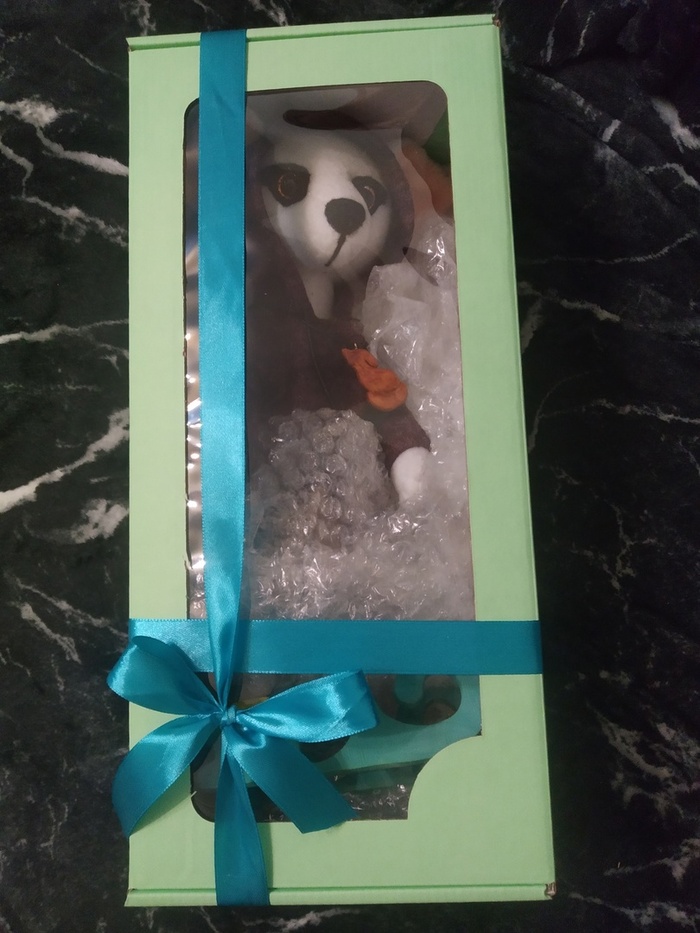 Вот так это всё упаковалось и уехало.