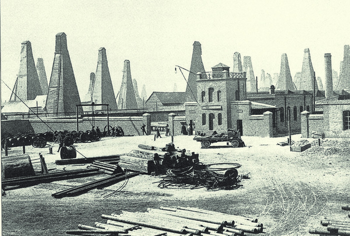 Бакинский нефтепромысел в 1800-ые годы