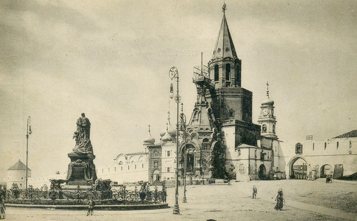 Казань на дореволюционных фото История России, Фотография, Черно-белое фото, Историческое фото, Казань, Российская империя, Длиннопост