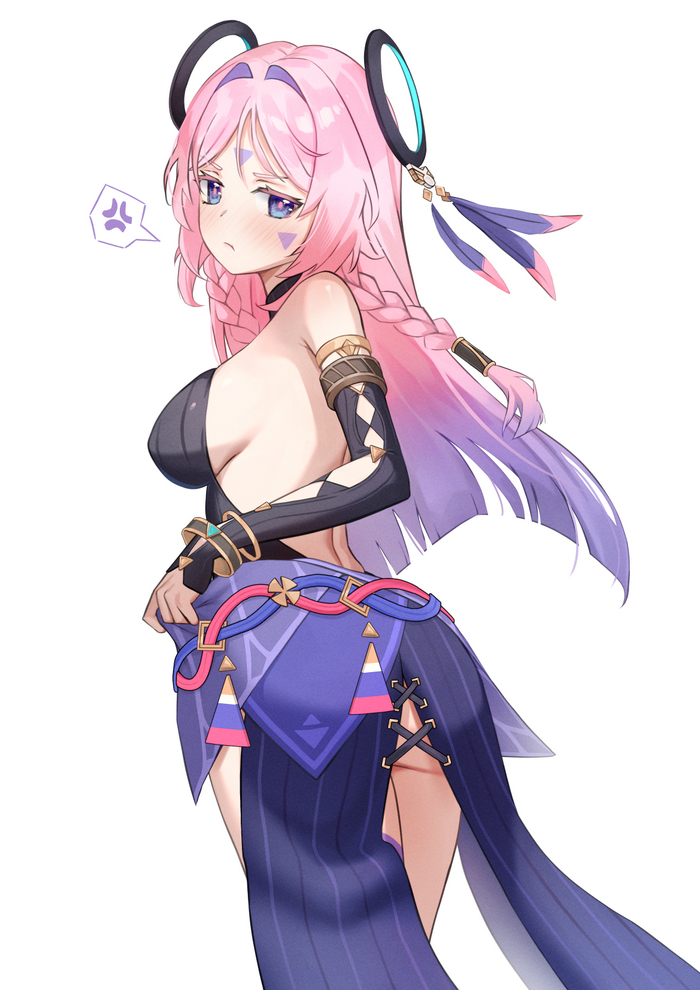 Расстроенная булочка