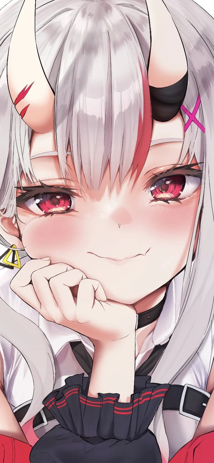 Well hello ) - Anime, Nakiri ayame, Hololive, Virtual youtuber, Longpost