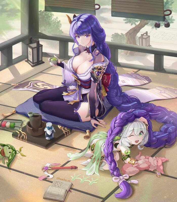 Ну живи сколько хочешь у меня Нахида