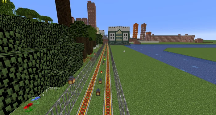 Kazan Minecraft Streets Noksinsky Descent Azino-2 Minecraft - My, Picture with text, Images, Longpost