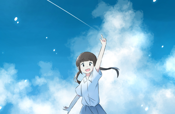 След в небе